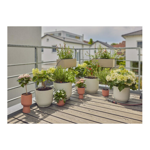 Gardena Kit d'arrosage goutte à goutte balcon (15 plantes)