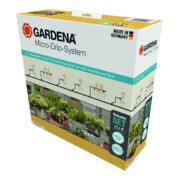 Gardena Kit d'arrosage goutte à goutte balcon (15 plantes)-4