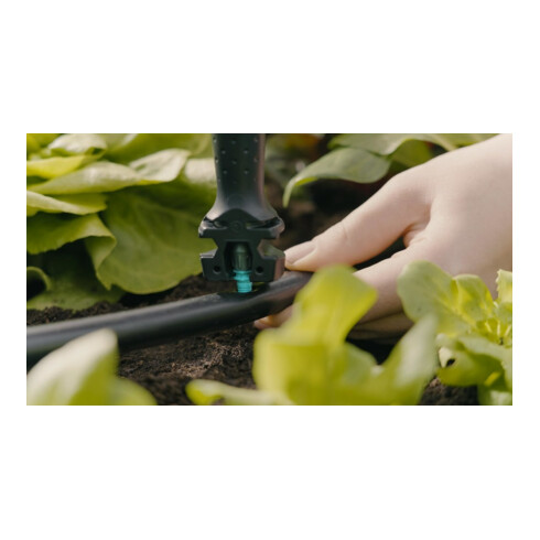 Gardena Kit d'arrosage goutte à goutte pour potager/fleurs 60 m²