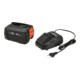 Gardena Kit de démarrage P4A PBA 18V/45 2,5 Ah + AL 1830CV