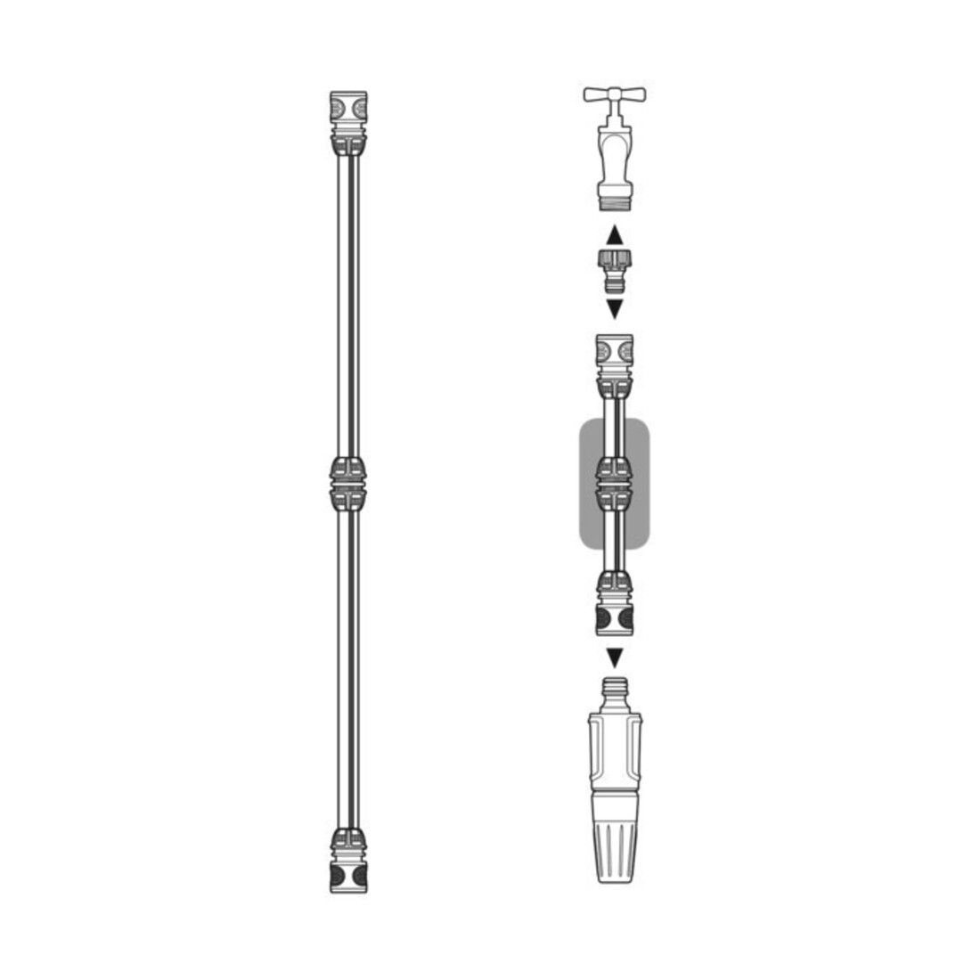 Gardena Kit de réparation 13 mm (1/2") Contient 2x18232 SB