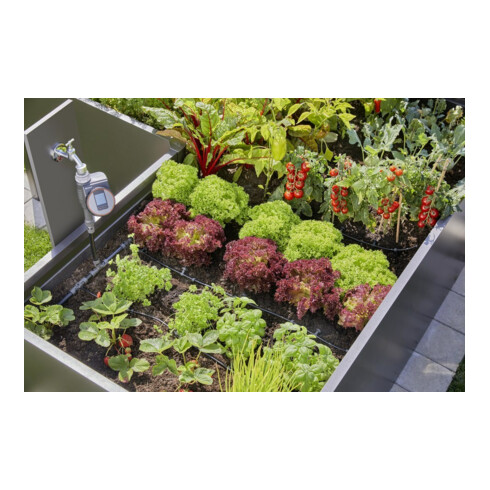 Gardena Kit d'irrigation goutte à goutte pour jardinière/lit 35 plantes