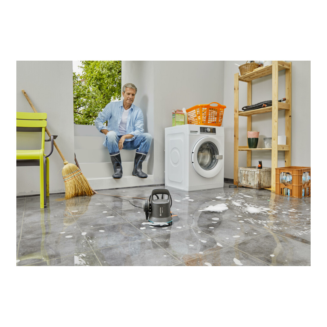 GARDENA Klarwasser-Tauchpumpe 9000
