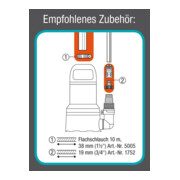 Gardena Klarwasser-Tauchpumpe 9000-3