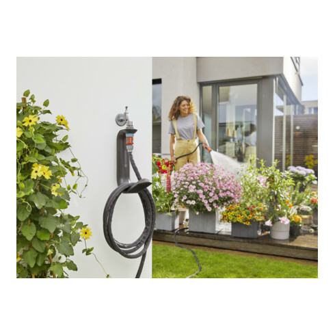 GARDENA Liano Rangement pour tuyaux TapFix