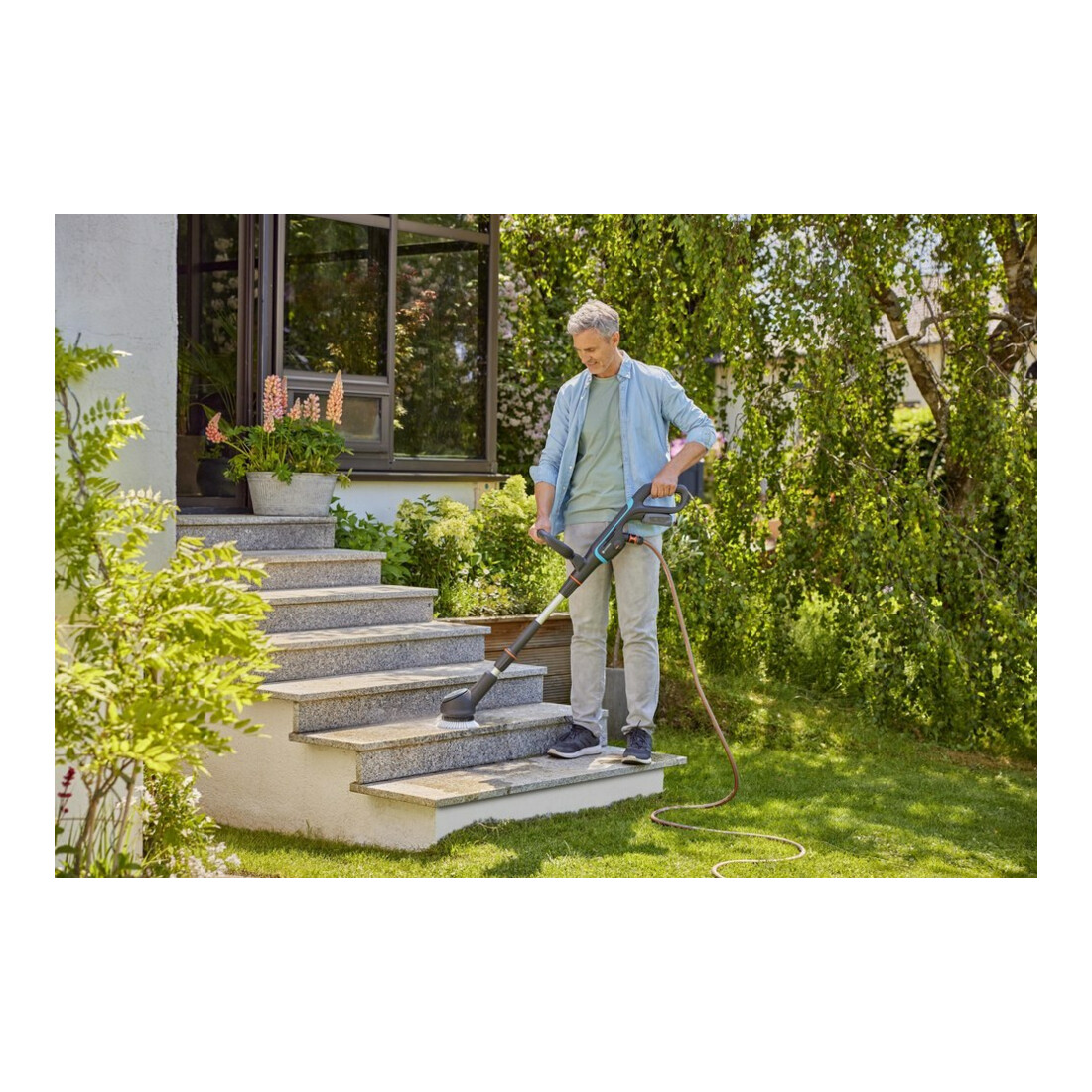 Gardena Manche télescopique AquaBrush 14845-20