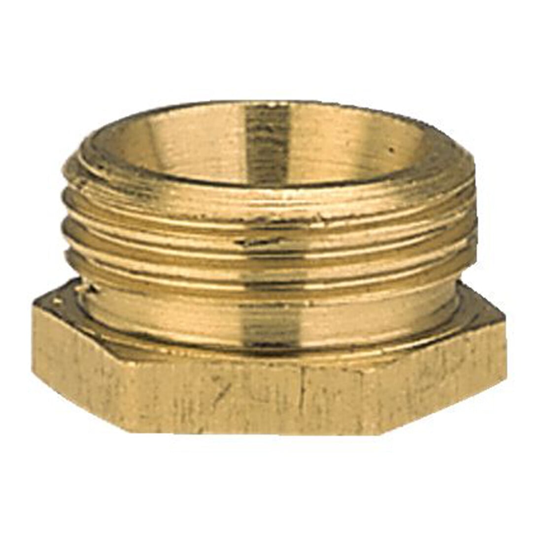 GARDENA Messing-Reduzierstück, 33,3 mm (G 1)-AG / 26,5 mm (G 3/4)-IG