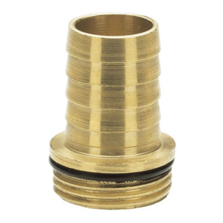 GARDENA Messing-Tüllen, 33,3 mm (G 1)-Gewinde / 25 mm (1")-Schläuche