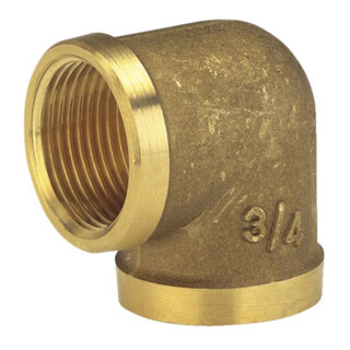 GARDENA Messing-Winkel mit Innengewinde, 26,5 mm (G 3/4)-Gewinde