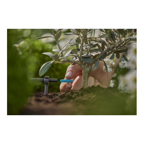 Gardena Micro-Drip-System Goutteur final 2 l/h - Contenu : 25 goutteurs, 1 aiguille de nettoyage