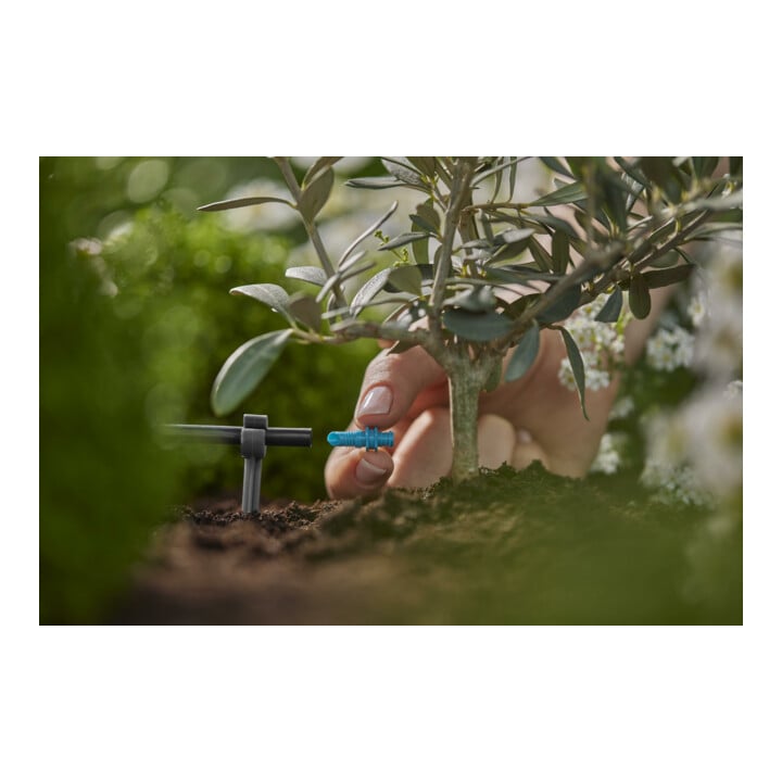 Gardena Micro-Drip-System Goutteur final 2 l/h - Contenu : 25 goutteurs, 1 aiguille de nettoyage