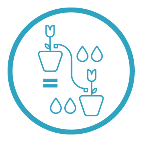 Gardena Micro-Drip-System Reihentropfer 2 l/h, druckregulierend