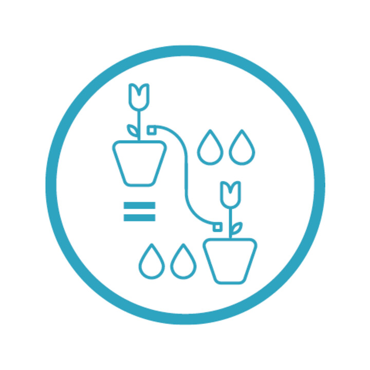 Gardena Micro-Drip-System Reihentropfer 2 l/h, druckregulierend