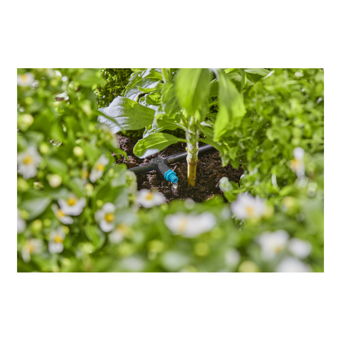 Gardena Micro-Drip-System Reihentropfer 2 l/h - Inhalt: 10 Reihentropfer, 1 Verschlusskappe, 1 Reinigungsnadel