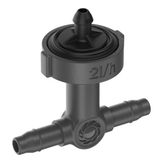 Gardena Micro-Drip-System Reihentropfer druckausgleichend 2 l/h - Inhalt: 10 Reihentropfer, 1 Verschlusskappe