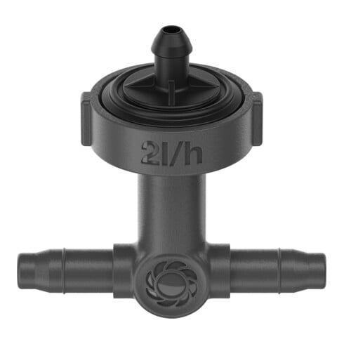 Gardena Micro-Drip-System Reihentropfer druckausgleichend 2 l/h - Inhalt: 10 Reihentropfer, 1 Verschlusskappe