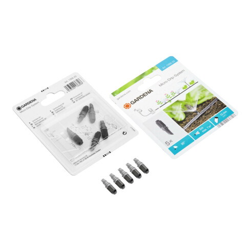 GARDENA Micro-Drip-System Sprühdüse, 90° - Inhalt: 5 Stück