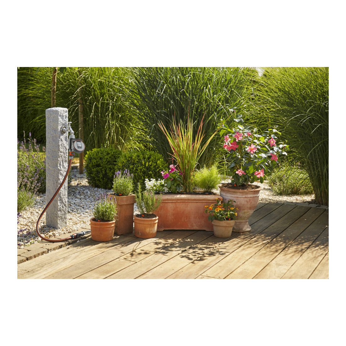GARDENA Micro-Drip-System Start-Set Pflanztöpfe M automatic