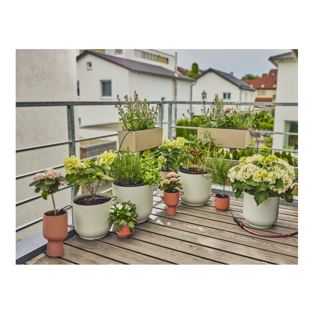 Gardena Micro-Drip-System Tropfbewässerung Set Balkon (15 Pflanzen)