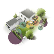 Gardena Micro-Drip-System Tropfbewässerung Set Hecke/Sträucher (25 m)-5