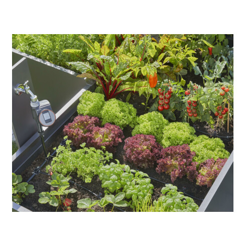 GARDENA Micro-Drip-System Tropfbewässerungsset Beet automatic