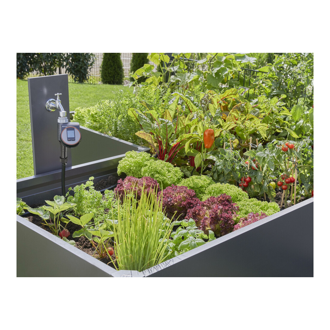 GARDENA Micro-Drip-System Tropfbewässerungsset Beet automatic