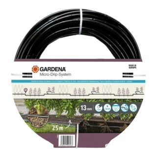 Gardena Micro-Drip-System Tropfrohr 1,6 l/h, ober- und unterirdische Verlegung (25 m)