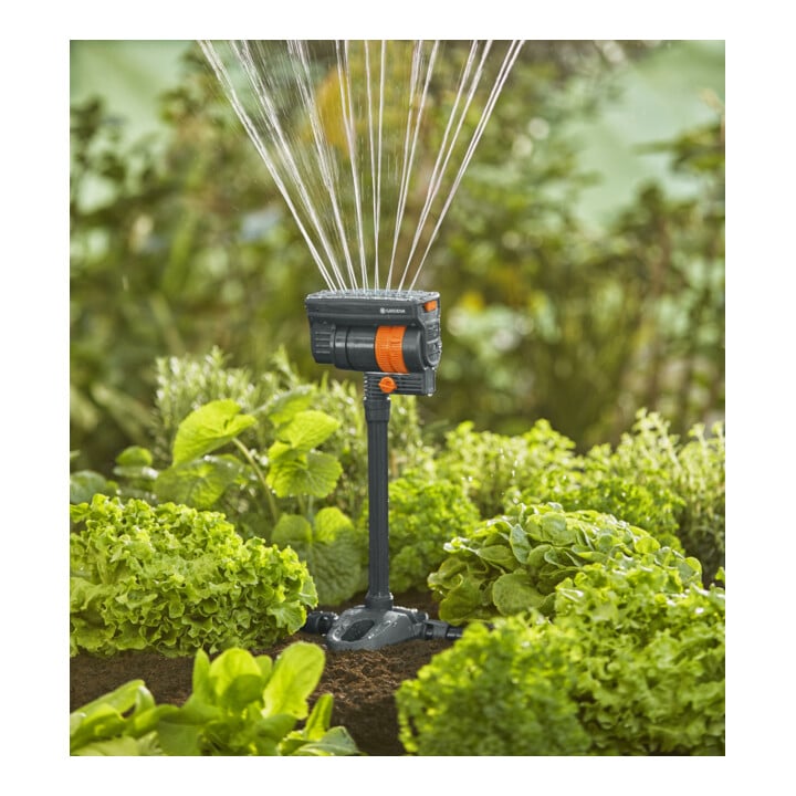 Gardena Micro-Drip-System Viereckregner OS 90 - Inhalt: 1 Viereckregner, 1 Verschlusskappe