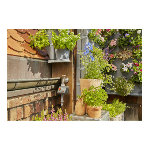 GARDENA NatureUp! Bewässerungsset Ecke Wasserhahn