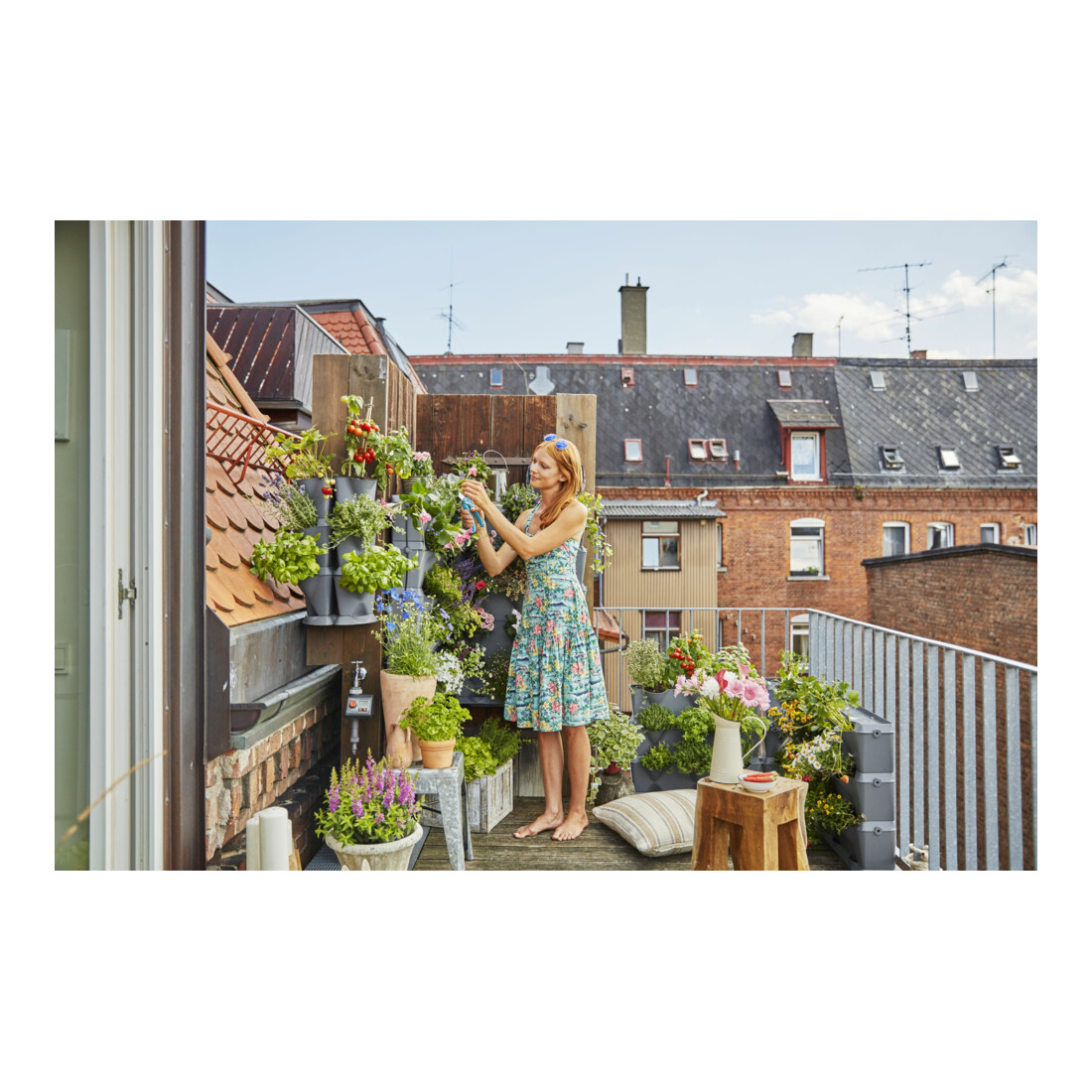 GARDENA NatureUp ! Kit d'arrosage robinet vertical
