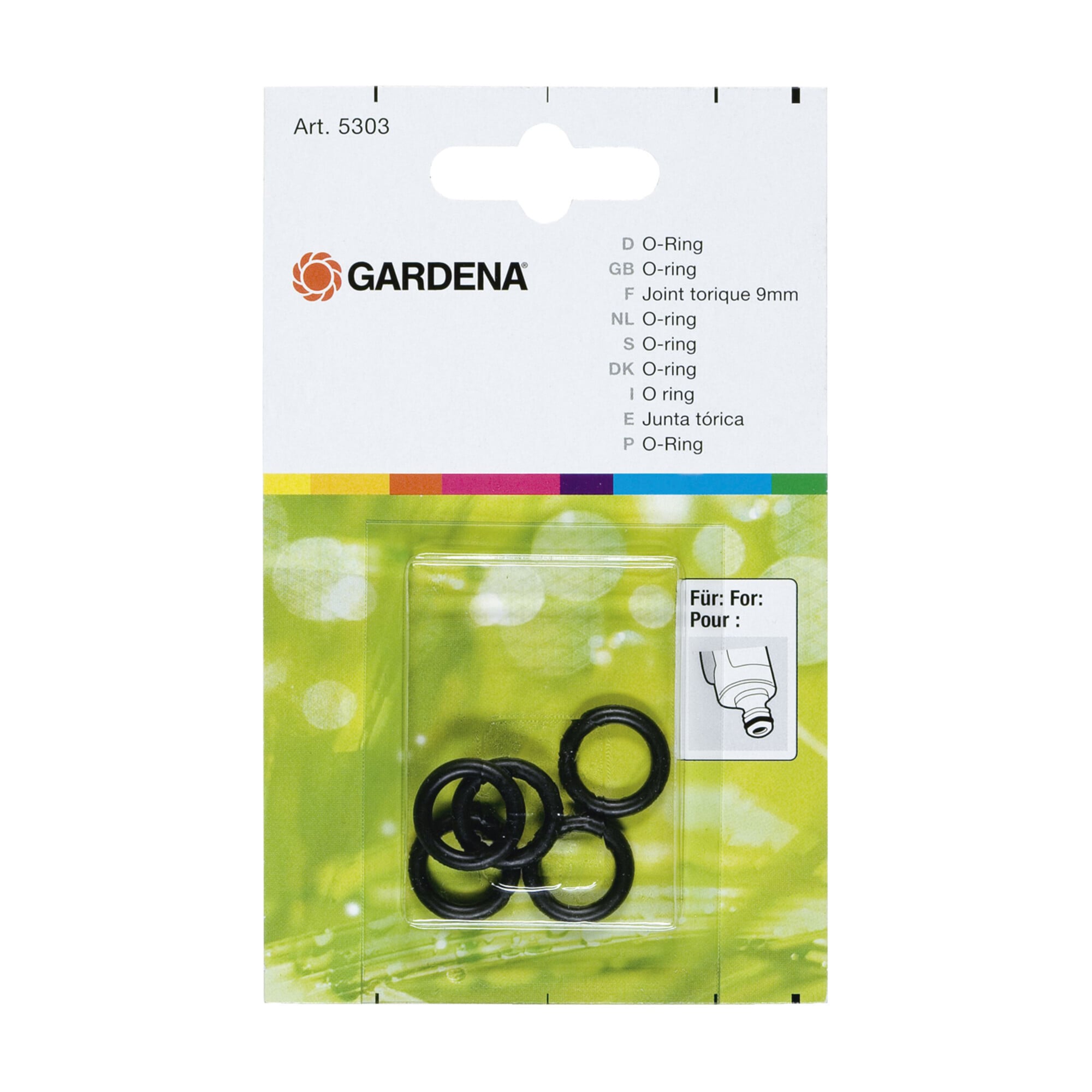 GARDENA O-Ring, 9 mm
