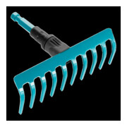 Gardena Petit râteau CS, 10 dents, 18,5 cm large