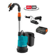 Gardena Pompe à eau de pluie sans fil 2000/2 18V P4A Prête à l'emploi Set