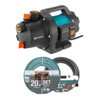 Gardena Pompe de jardin 3000/4 BASIC Set 09011-47