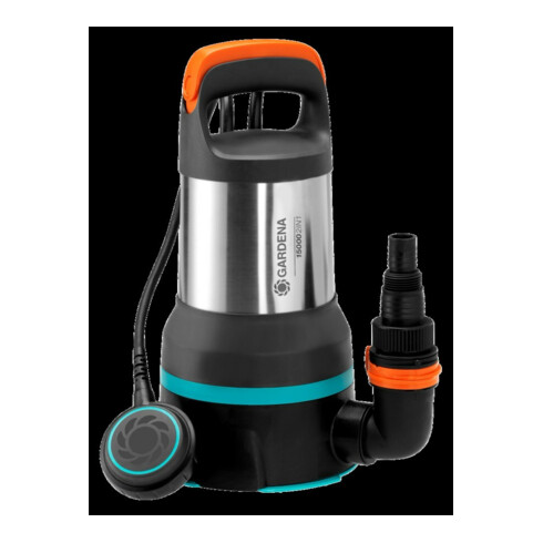 Gardena Pompe submersible eau claire/eaux usées 15000