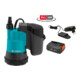 Gardena Pompe submersible eau claire sans fil 2000/2 18V P4A Prête à l'emploi-1