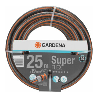 GARDENA Premium SuperFLEX Schlauch 12x12 19 mm (3/4"), 25 m o. A.