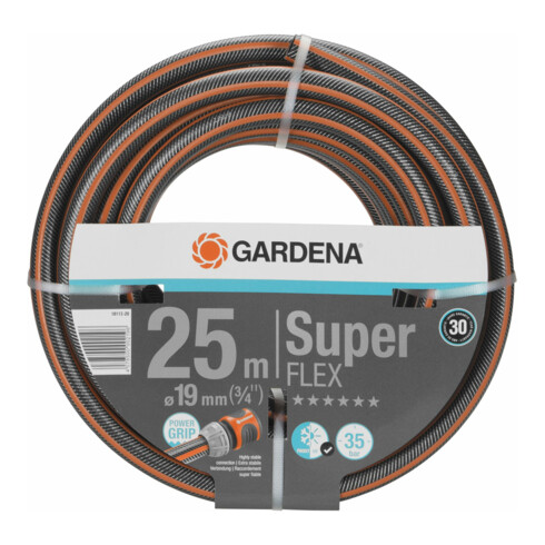 GARDENA Premium SuperFLEX Schlauch 12x12 19 mm (3/4"), 25 m o. A.