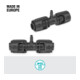 Gardena Raccord 13 mm (1/2") - 4,6 mm (3/16") MDS Contenu : 5 pièces-5