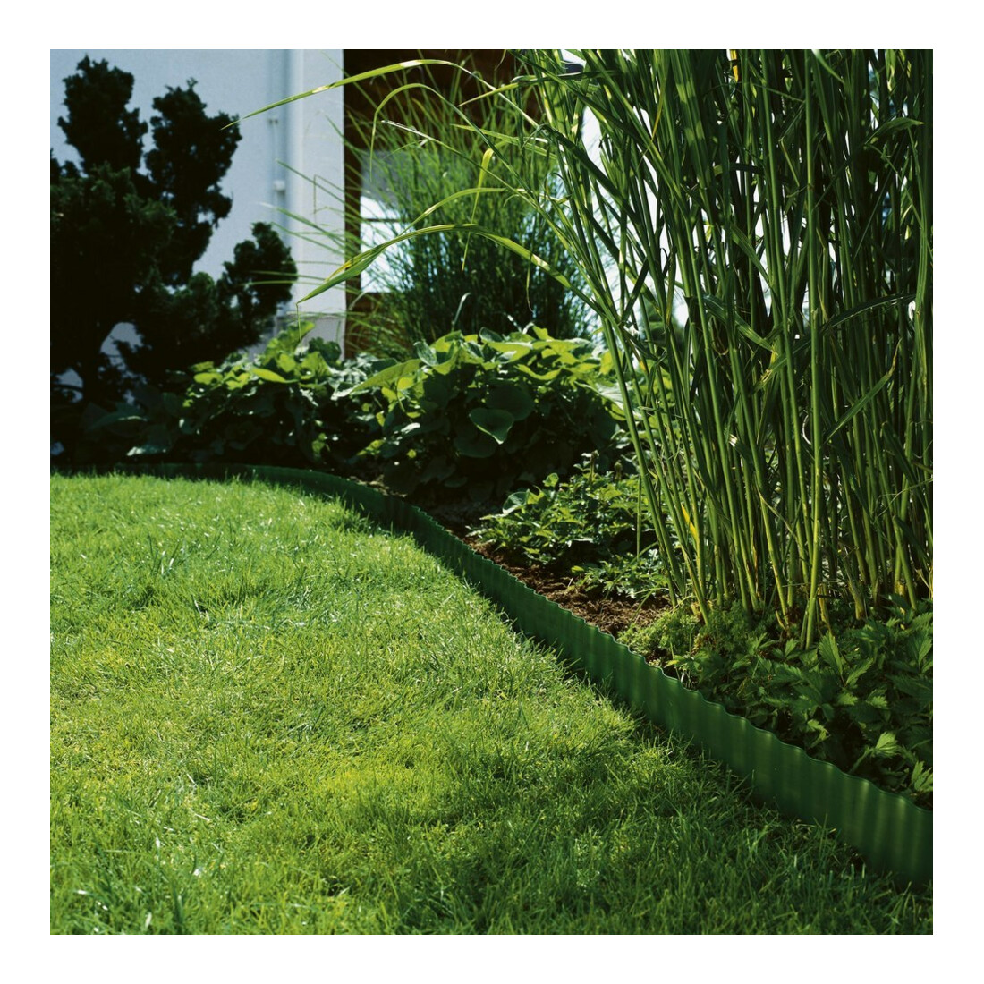 Gardena Raseneinfassung grün 9 cm hoch X 9 m lang