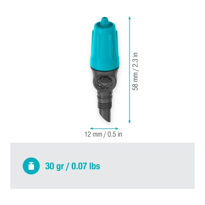 Gardena Regulierbarer Endtropfer 0-15 l/h MDS Inhalt: 10 Stück
