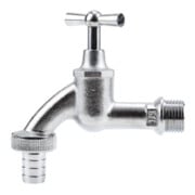 Gardena Robinet avec raccord de tuyau G 1/2, tuyau 1/2"