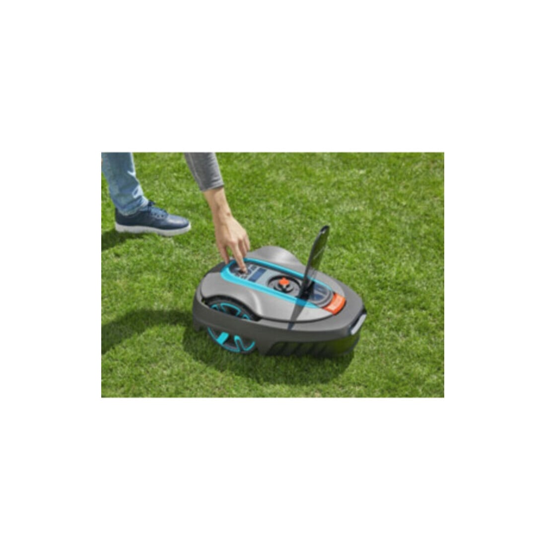 Gardena Robot tondeuse smart SILENO city 400m² Set 19605-60