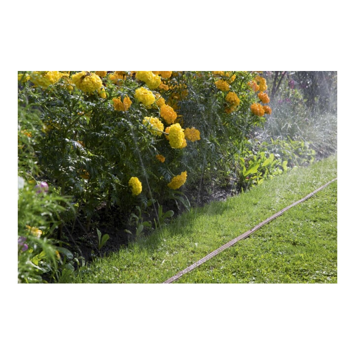 GARDENA Schlauch-Regner, braun, Länge 15 m