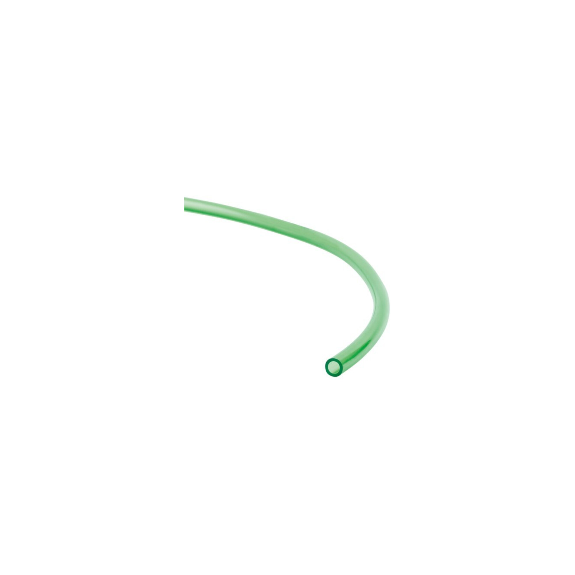 Gardena Schlauch transparent grün, 6x1,5 mm,auf Kst.Sp