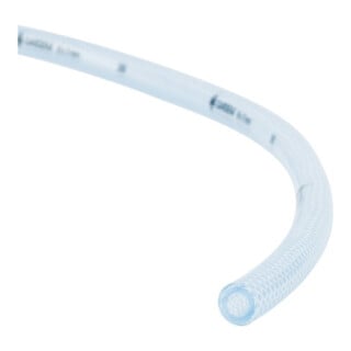 Gardena Schlauch transparent m. Gewebe, 8x3mm, auf Kst