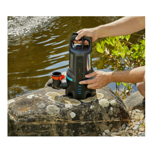 GARDENA Schmutzwasser-Tauchpumpe 20000 Aquasensor