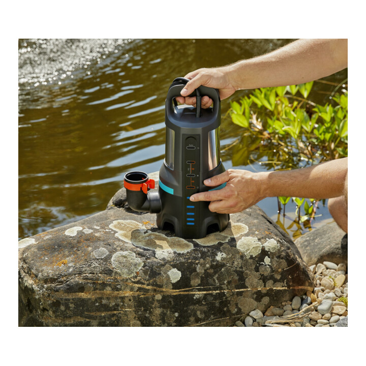 GARDENA Schmutzwasser-Tauchpumpe 20000 Aquasensor