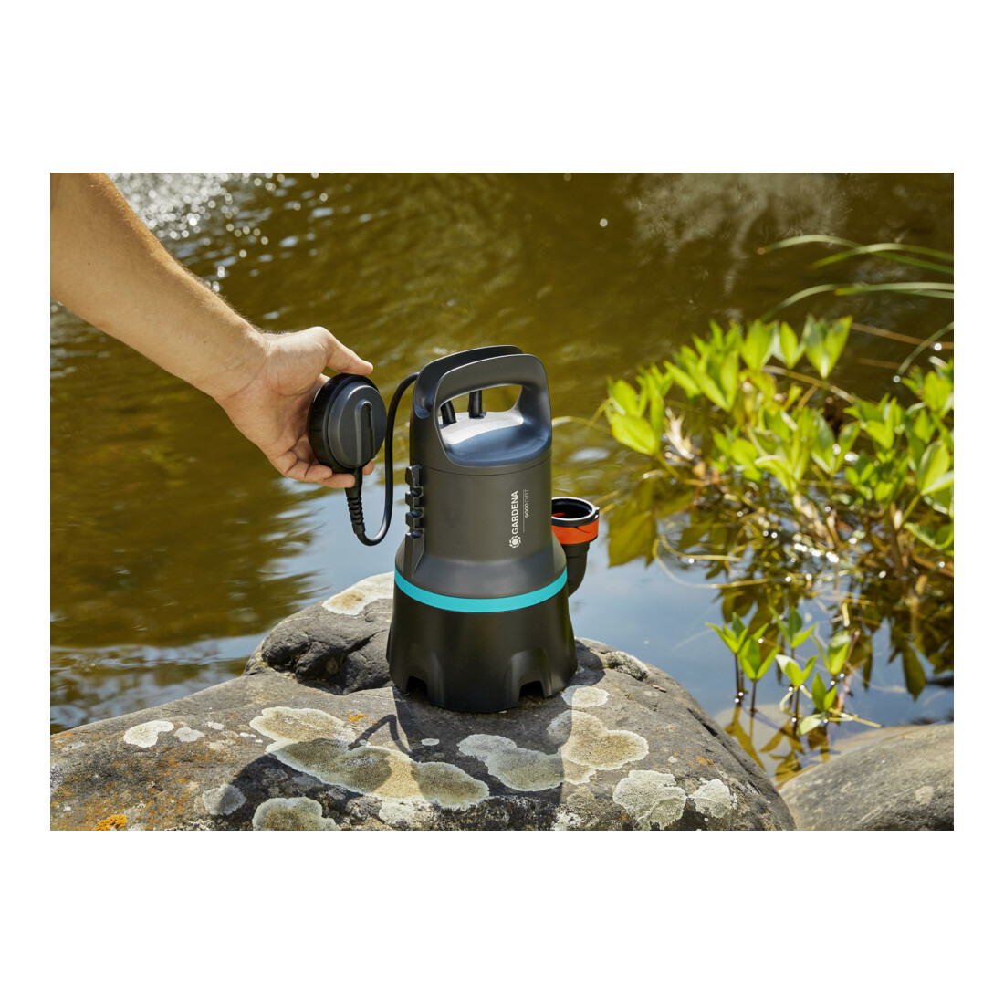 GARDENA Schmutzwasser-Tauchpumpe 9000