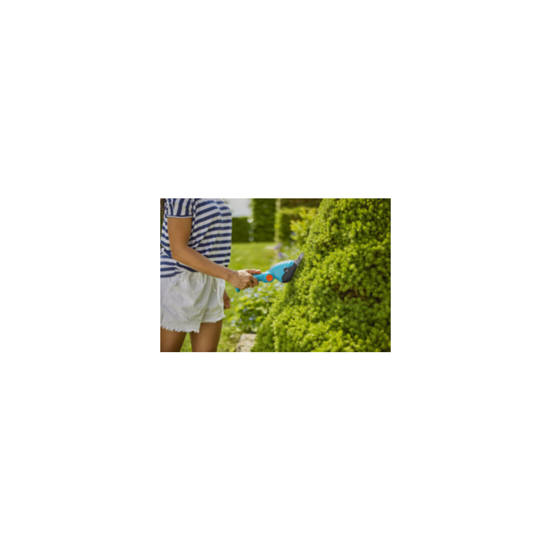Gardena Set Akku-Gras- und Strauchschere ComfortCut Li